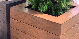 Террасная доска из ДПК Bamberg, Square, African Bubinga10