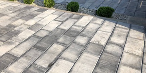 Тротуарная плитка BRAER, Триада, Color Mix Ночь 8