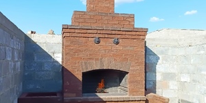 Кирпич черный печной Montenegro SHA 8 Black Argentum 250x124x65 мм 2