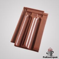 Керамическая черепица Koramic, Tradi 15 (Е20), maron
