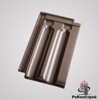 Керамическая черепица Koramic, Tradi 15 (Е20), altschwarz