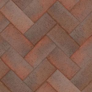 Клинкер тротуарный ангобированный ЛСР "Женева" Серебро Классик