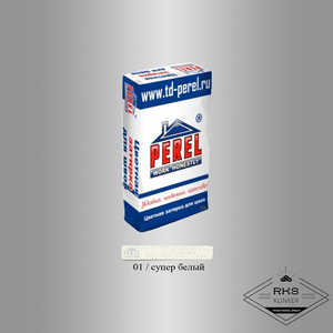 Кладочная смесь PEREL SL 01/супер-белый