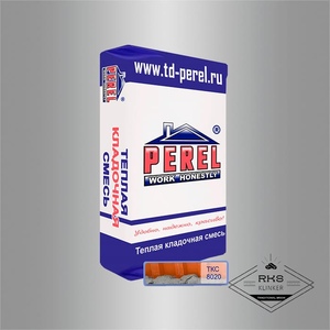Теплоизоляционный кладочный раствор PEREL TKS 8020