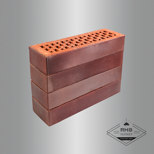 Ригельный клинкерный кирпич Roben, Adelajda, бургунд, 290х115х52 мм