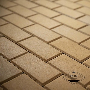 Брусчатка Steingot, 200х100х40 мм, Жёлтая (полный прокрас)