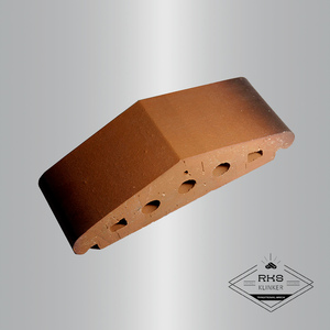 Профильный кирпич для заборов ZG Clinker, К25 310x110x90мм, Каштановый