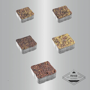 Тротуарная плитка АНТИК - Б.3.А.6, Листопад гранит, Осень