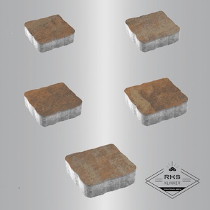 Тротуарная плитка АНТИК - Б.3.А.6, Листопад гладкий, Клён