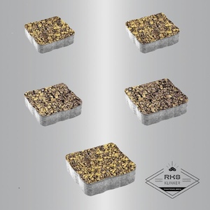 Тротуарная плитка АНТИК - Б.3.А.6, Листопад гранит, Янтарь