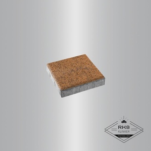 Тротуарная плитка КВАДРАТ - Б.6.К.8, Листопад гладкий, Арабская ночь