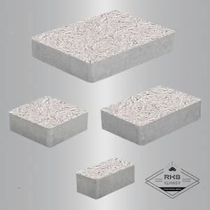 Тротуарная плитка МЮНХЕН - Б.2.ФСМ.6, Стоунмикс, Белый