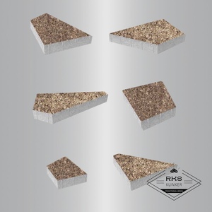 Тротуарная плитка ОРИГАМИ - Б.4.Фсм.8, Листопад гладкий, Хаски