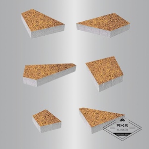 Тротуарная плитка ОРИГАМИ - Б.4.Фсм.8, Листопад гранит, Осень