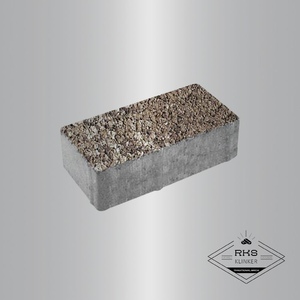 Тротуарная плитка ПРЯМОУГОЛЬНИК - Б.2.П.6, Листопад гранит, Хаски