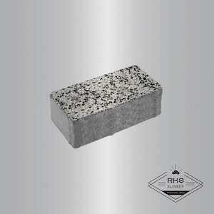 Тротуарная плитка ПРЯМОУГОЛЬНИК - Б.5.П.8, Стоунмикс, Бело-чёрный