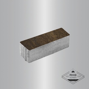 Тротуарная плитка ПРЯМОУГОЛЬНИК - Б.6.П.8, Листопад гранит, Мокко