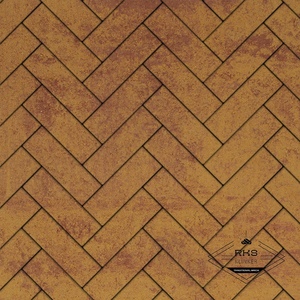 Тротуарная плитка ПРЯМОУГОЛЬНИК - Б.8.П.8, Листопад гладкий, Каир