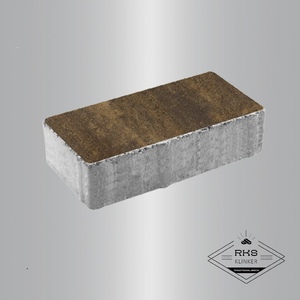 Тротуарная плитка ПРЯМОУГОЛЬНИК - В.2.П.10, Листопад гладкий, Мокко