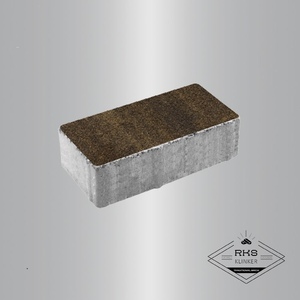 Тротуарная плитка ПРЯМОУГОЛЬНИК - В.2.П.10, Листопад гранит, Мокко