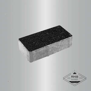 Тротуарная плитка ПРЯМОУГОЛЬНИК - А.2.П.4 Стоунмикс Чёрный