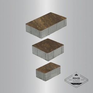 Тротуарная плитка СТАРЫЙ ГОРОД - Б.1.Фсм.8, Листопад гладкий, Мокко