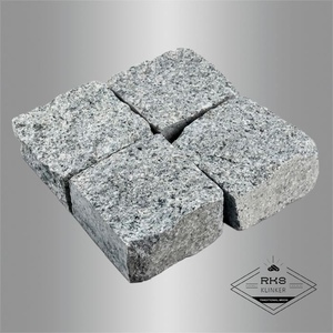 Гранитная брусчатка Камбулатовский, Карандаш, 100х100 мм