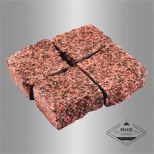 Гранитная брусчатка Сюськюянсаари, Колотая, 100x100 мм