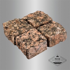 Гранитная брусчатка Южно-Султаевский, Карандаш, 100x100 мм