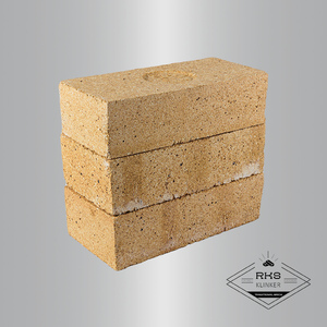 Кирпич огнеупорный шамотный Новомосковск ША-5, 230х114х65 мм., М-200