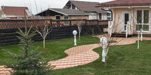 Тротуарная плитка BRAER, Прямоугольник, Красный (3)