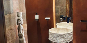 Каменная плитка для интерьера. Отделка стен и пола натуральным Сланцем Cooper Natura от RKS SLATE (4)