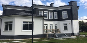 Черная плитка фасадная из натурального камня, которая не выцветает на солнце RKS SLATE Сланец Brazil Black Natural купить (1)