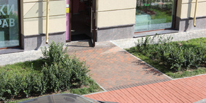 Клинкер тротуарный ЛСР Мюнхен, коричневый 3