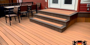 Террасная доска ДПК Bamberg Lebanese Cedar (терраса, ступени, крыльцо) 3