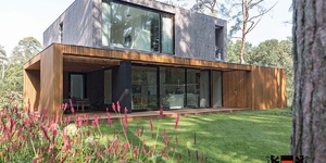 Террасная доска ДПК Bamberg Lebanese Cedar (фасад, кирпич, ригель) 6
