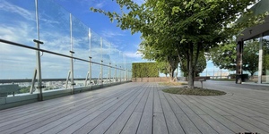 Террасная доска ДПК Bamberg Natural Brazilian Walnut (благоустройство) 12