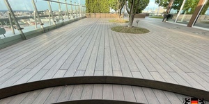 Террасная доска ДПК Bamberg Natural Brazilian Walnut (благоустройство, ступени) 21
