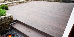 Террасная доска ДПК Bamberg Natural Brazilian Walnut (терраса) 4