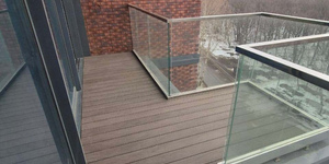 Террасная доска ДПК Bamberg Solid Brazilian Walnut (фотоотзыв, балкон) (1)