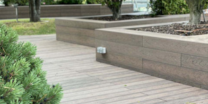 Террасная доска ДПК Bamberg Natural Brazilian Walnut (благоустройство, подпорная, вазон) 19