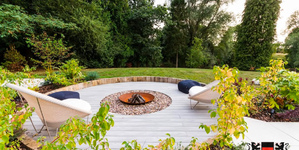 Террасная доска ДПК Bamberg Natural Karelian Birch (патио, благоустройство) 4
