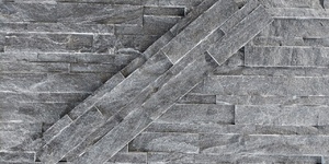 3D мозаика из камня RKS SLATE Кварцит Monsoon Black Rockface (образцы) (1)