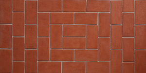 Клинкер тротуарный ЛСР Лондон, красный 1