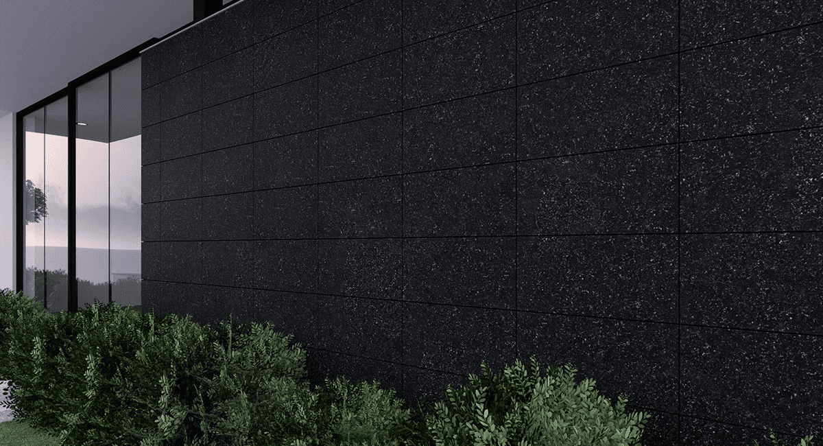 Гранитная плитка Absolute Black, Thermo/Polished 6