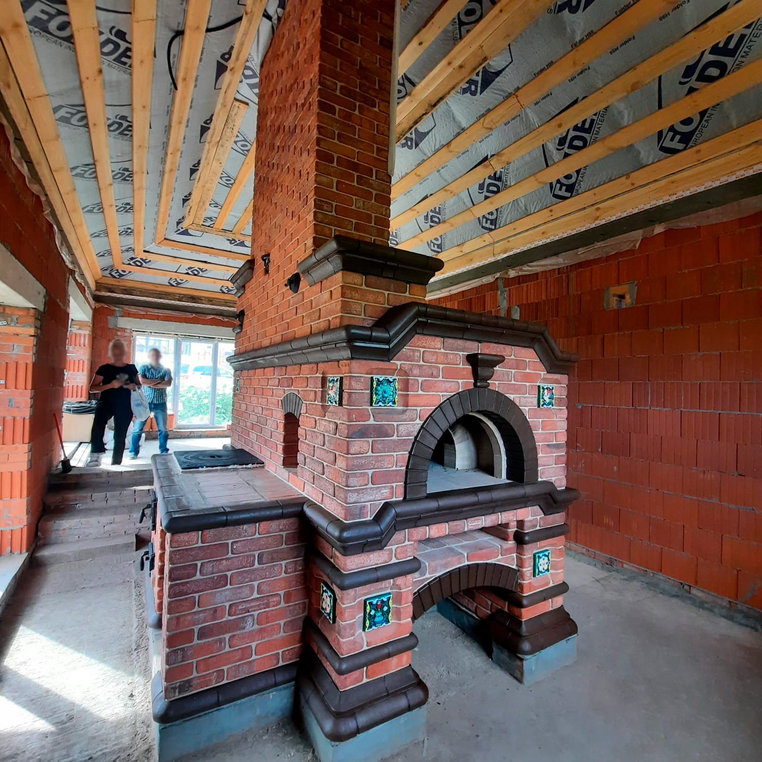 Кирпич печной 0,5 NF "Temple Brick" Маркс 20