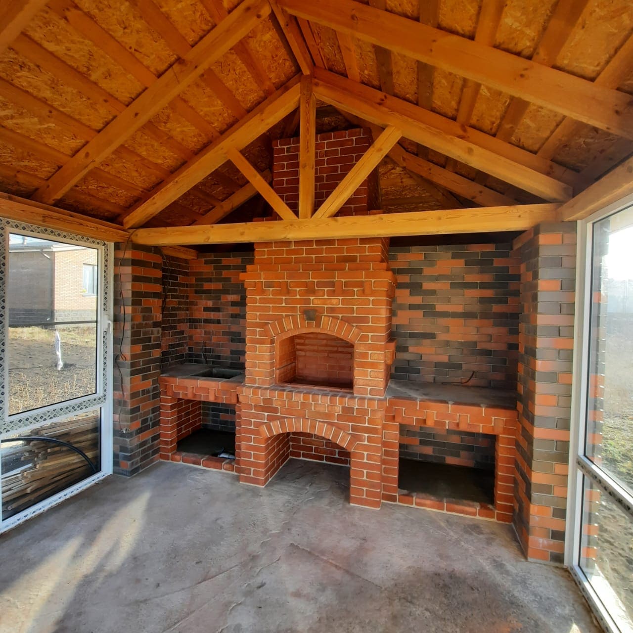 Облицовочный керамический кирпич 0,5 NF Temple Brick Маркс