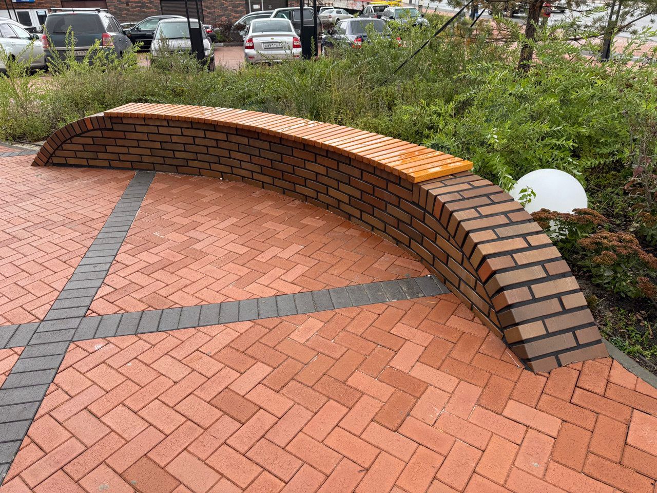 Кирпич облицовочный ЛСР, Красный Флэшинг, 1НФ 4