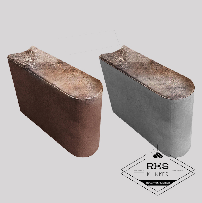 Бордюр Шарнирный SteinRus, БРШ 25.20.8R, Color Mix Берилл п/о в Симферополе