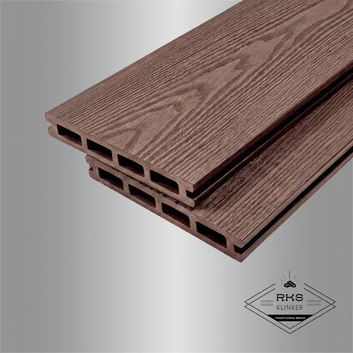 Террасная доска ДПК Бамберг пустотелая, 3D Натур, Орех (Walnut) в Симферополе
